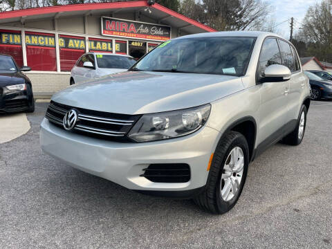 2013 Volkswagen Tiguan for sale at Mira Auto Sales in Raleigh NC