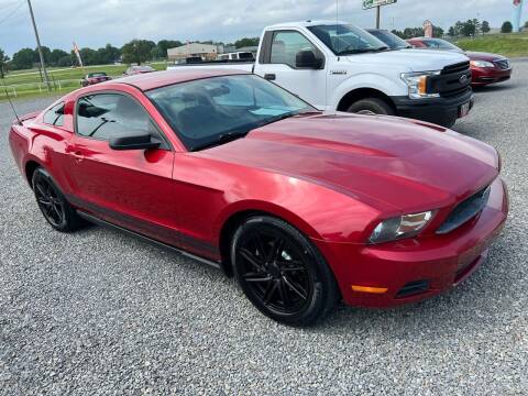 2010 Ford Mustang for sale at RAYMOND TAYLOR AUTO SALES in Fort Gibson OK