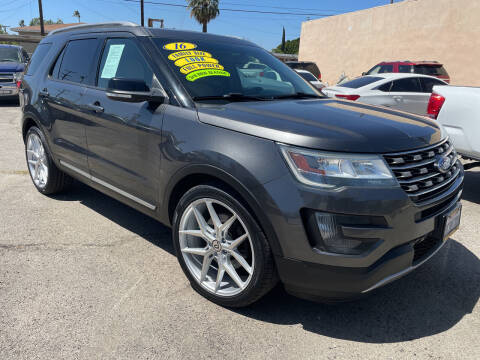 2016 Ford Explorer for sale at JR'S AUTO SALES in Pacoima CA