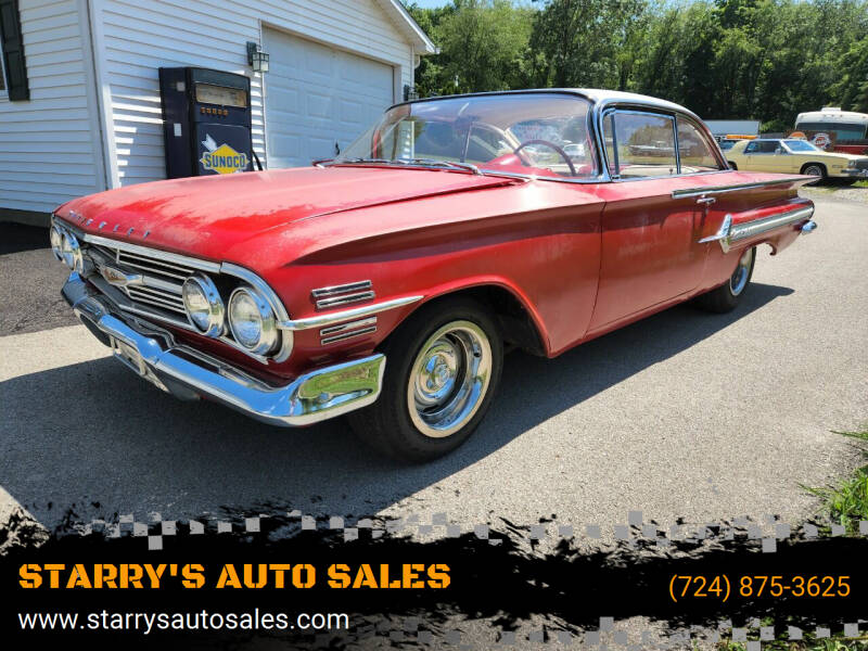 1960 Chevrolet Impala for sale at STARRY'S AUTO SALES in New Alexandria PA