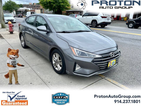 2019 Hyundai Elantra for sale at Proton Auto Group in Yonkers NY