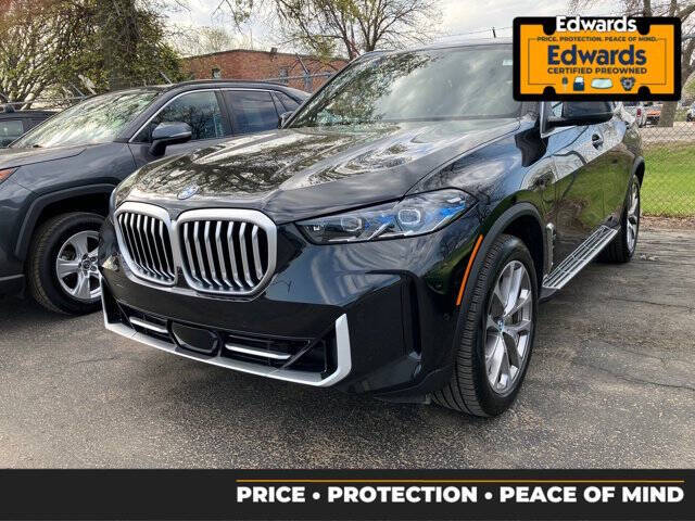Used 2024 BMW X5 50e with VIN 5UX43EU06R9U55300 for sale in Council Bluffs, IA