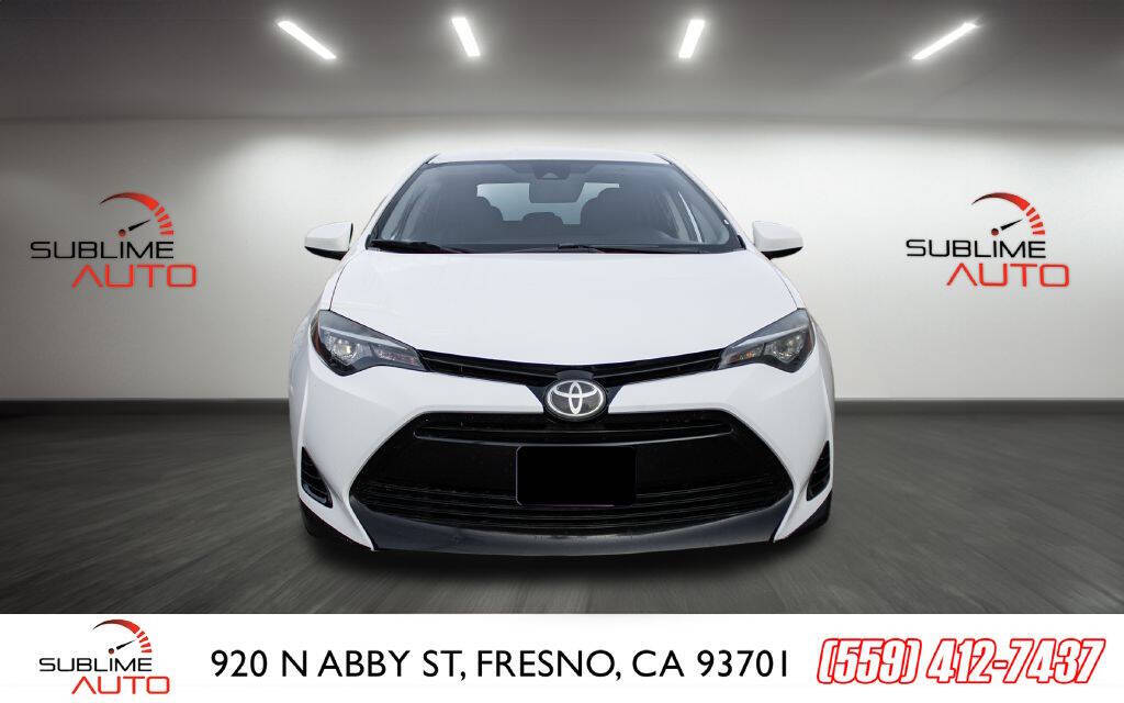 2017 Toyota Corolla for sale at SUBLIME AUTO in Fresno, CA