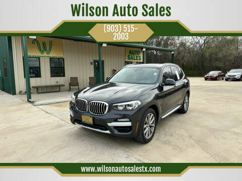 2019 BMW X3 for sale at Wilson Auto Sales in Chandler TX