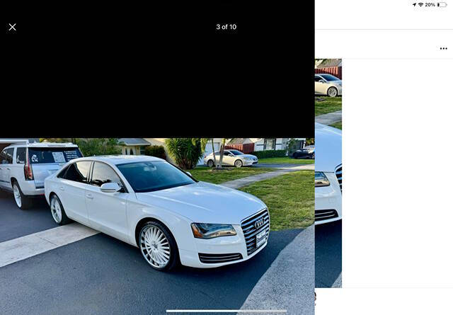 2012 Audi A8 L for sale at EUROPEAN MOTORCARS OF TAMPA in Tampa, FL