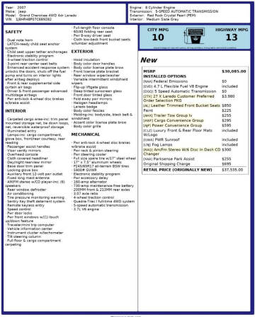 2007 Jeep Grand Cherokee Laredo