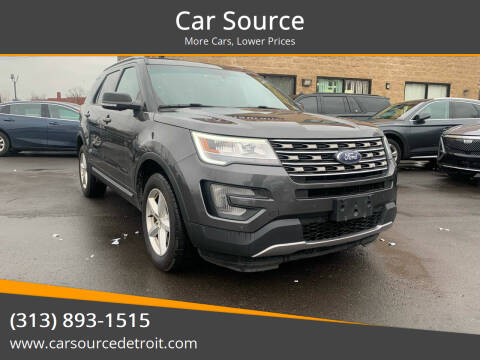 2017 Ford Explorer for sale at Car Source in Detroit MI