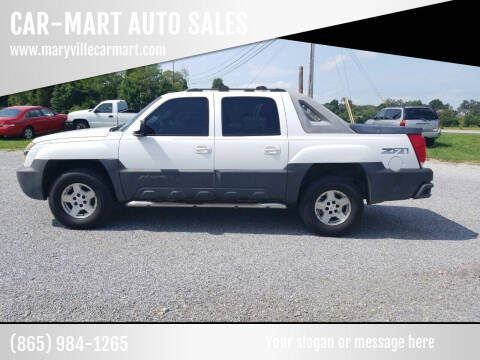 2003 Chevrolet Avalanche for sale at CAR-MART AUTO SALES in Maryville TN