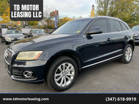 2013 Audi Q5 for sale at TD MOTOR LEASING LLC in Staten Island NY