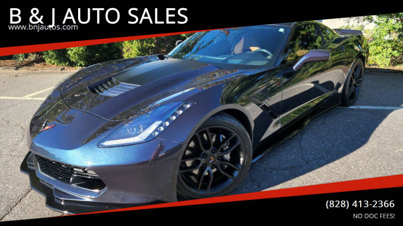 2014 Chevrolet Corvette for sale at B & J AUTO SALES in Morganton NC