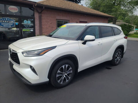 2021 Toyota Highlander for sale at R C Motors in Lunenburg MA