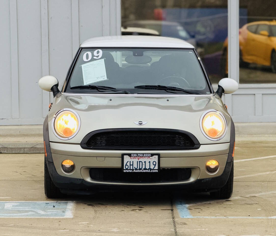 Gray 2009 MINI Cooper Base Base 2dr Hatchback 2