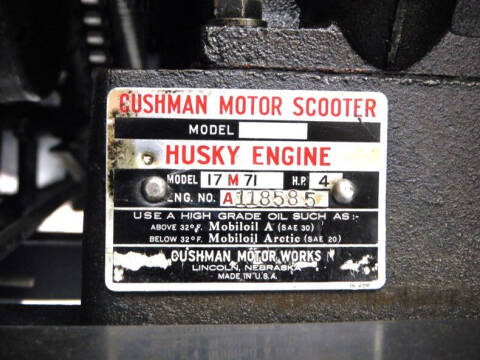 1947 Cushman Pacemaker