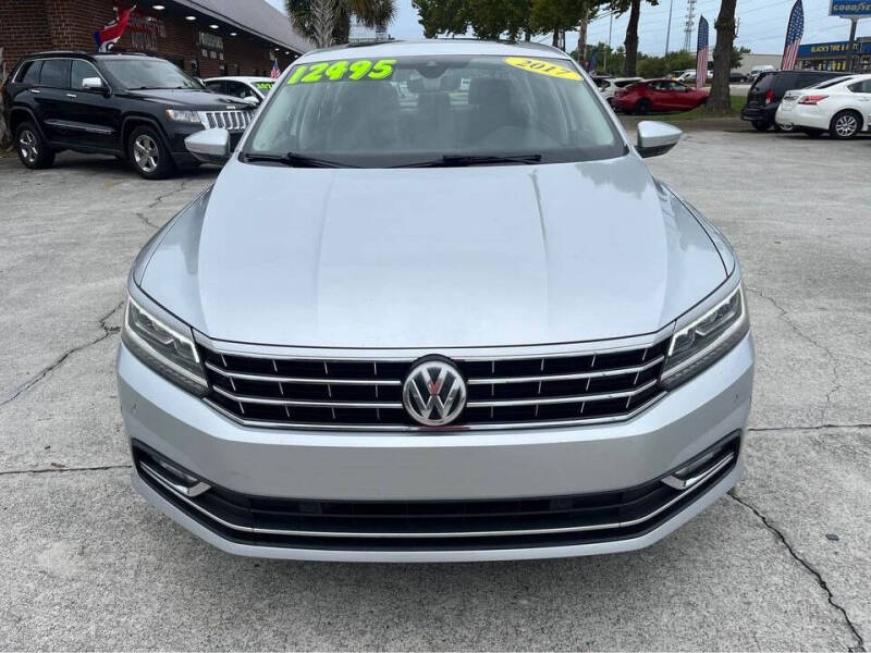 Used 2017 Volkswagen Passat SEL Premium with VIN 1VWCT7A32HC076039 for sale in Wilmington, NC