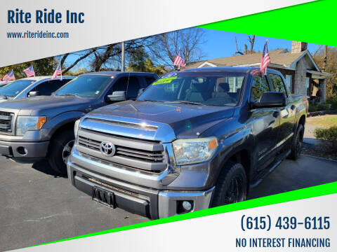 2014 Toyota Tundra for sale at Rite Ride Inc in Murfreesboro TN