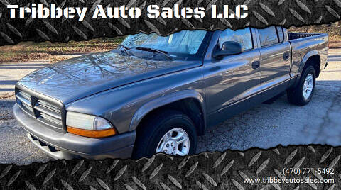 2003 Dodge Dakota for sale at Tribbey Auto Sales in Stockbridge GA