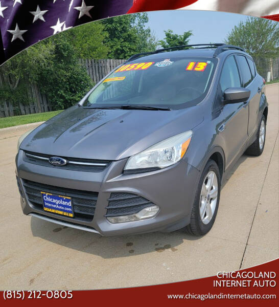 2013 Ford Escape for sale at Chicagoland Internet Auto - 410 N Vine St New Lenox IL, 60451 in New Lenox IL