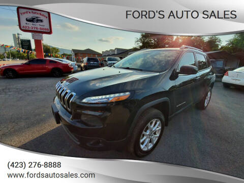 2015 Jeep Cherokee for sale at Ford's Auto Sales in Kingsport TN