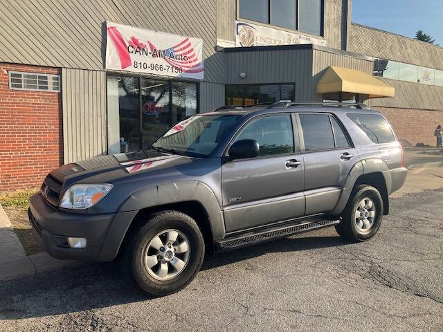 Gray 2003 Toyota 4Runner SR5 SR5 4dr SUV w/V6 1