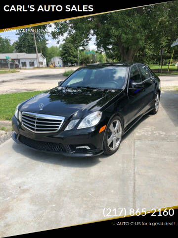 2011 Mercedes-Benz E-Class for sale at CARL'S AUTO SALES in Boody IL