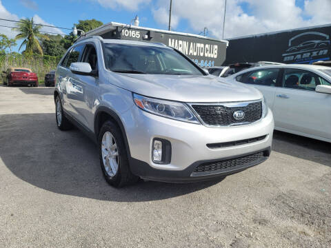 2014 Kia Sorento for sale at Marin Auto Club Inc in Miami FL