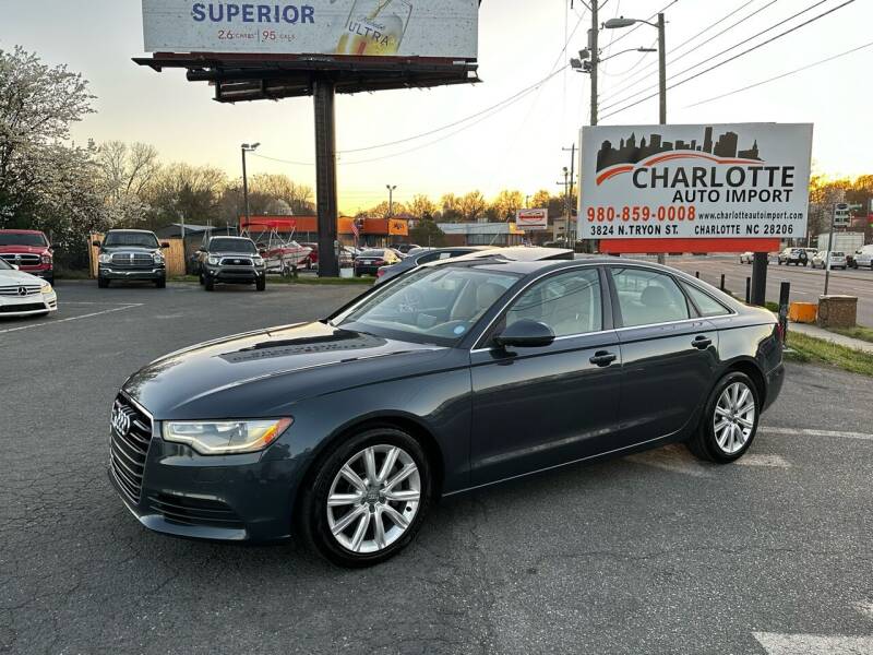 2014 Audi A6 for sale at Charlotte Auto Import in Charlotte NC