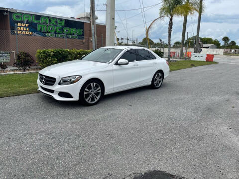 2015 Mercedes-Benz C-Class for sale at Galaxy Motors Inc in Melbourne FL