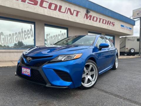 2019 Toyota Camry for sale at Discount Motors in Pueblo CO