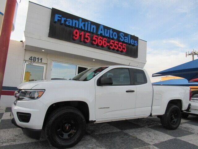 2015 Chevrolet Colorado for sale at Franklin Auto Sales in El Paso TX