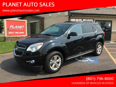 2013 Chevrolet Equinox for sale at PLANET AUTO SALES in Lindon UT