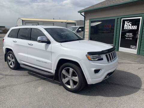 2016 Jeep Grand Cherokee for sale at K & S Auto Sales in Smithfield UT