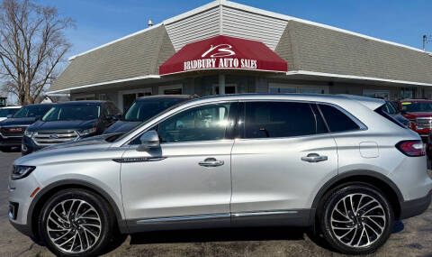 2019 Lincoln Nautilus for sale at BRADBURY AUTO SALES in Gibson City IL