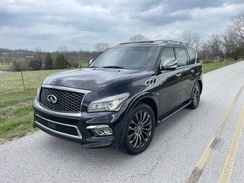 2017 Infiniti QX80 for sale at WILSON AUTOMOTIVE in Harrison AR