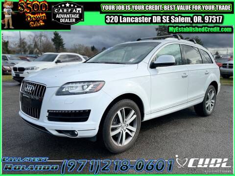 2015 Audi Q7 for sale at Universal Auto Sales in Salem OR