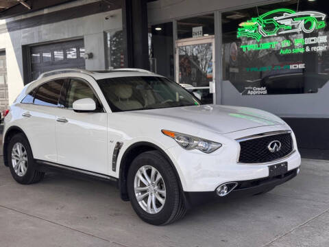 2015 Infiniti QX70 for sale at Trust N Ride Auto Sales & Repair Madison in Madison WI