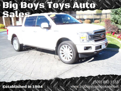 2018 Ford F-150 for sale at Big Boys Toys Auto Sales in Spokane Valley WA