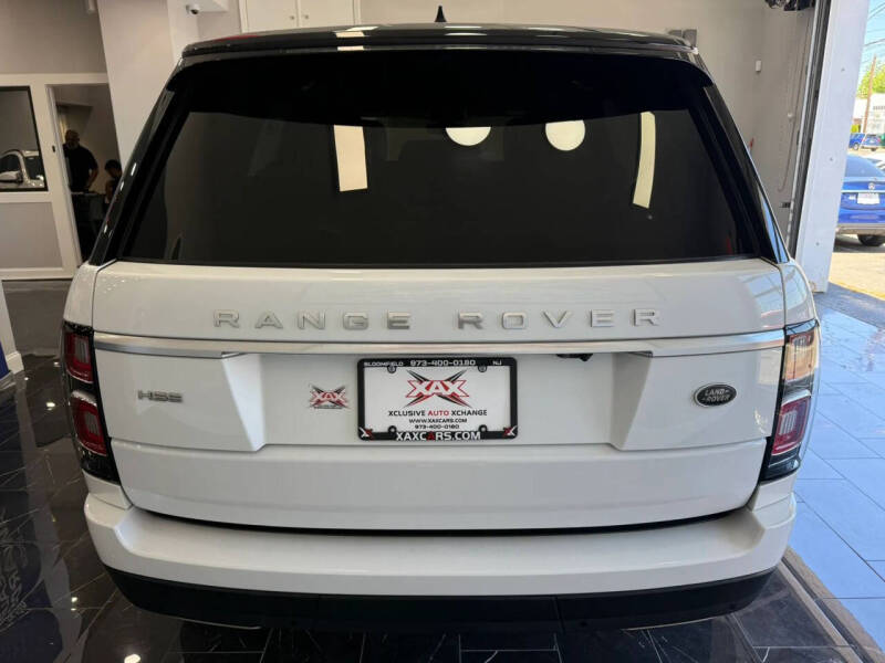 2019 Land Rover Range Rover HSE
