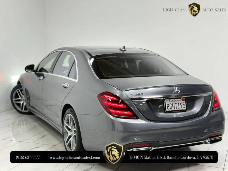 2018 Mercedes-Benz S-Class S 560