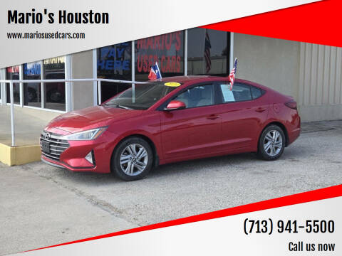 2020 Hyundai Elantra for sale at Mario's Houston in Houston TX