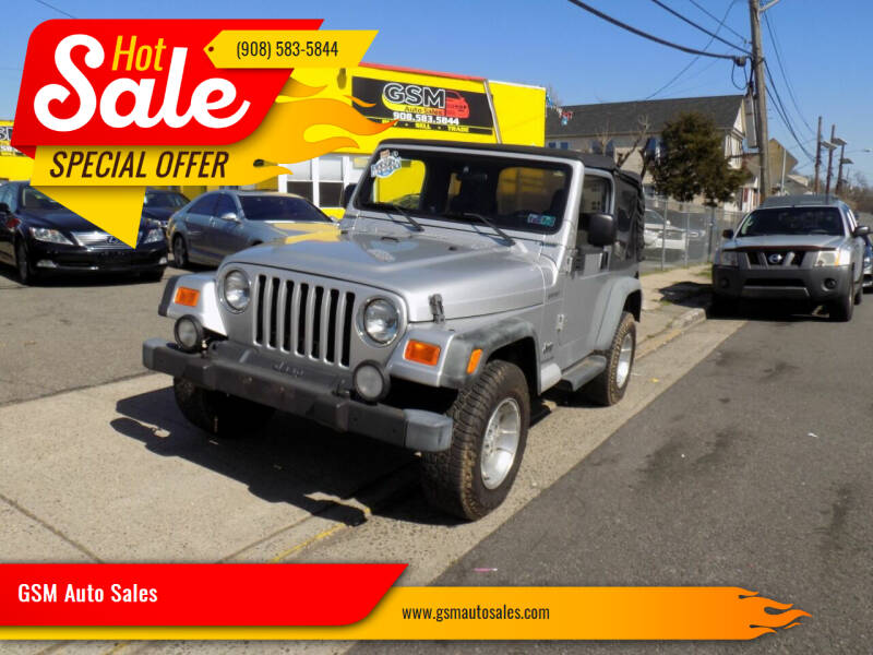 2003 Jeep Wrangler for sale at GSM Auto Sales in Linden NJ