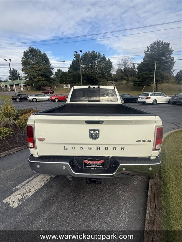 2018 RAM 3500 Laramie Longhorn