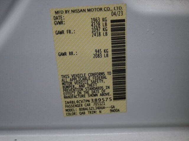 2023 Nissan Altima 2.5 SR