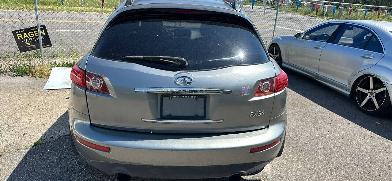 2007 INFINITI FX35 for sale at DEES AUTO SALES & KUSTOMS WHIPS INC in Gary, IN