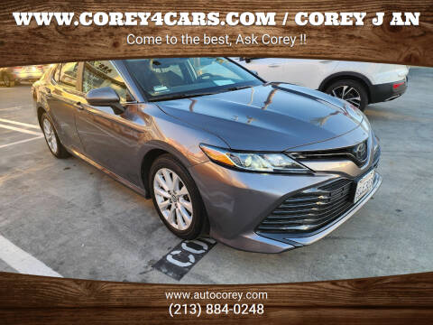 2020 Toyota Camry for sale at WWW.COREY4CARS.COM / COREY J AN in Los Angeles CA