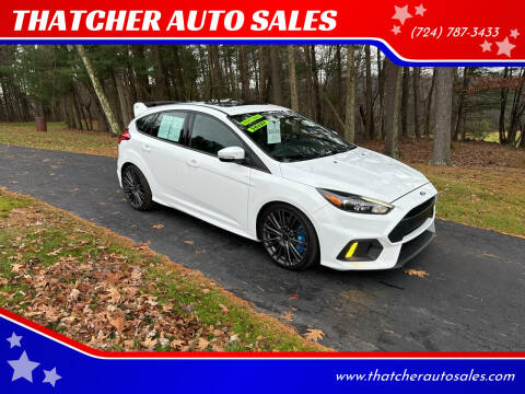 2017 Ford Focus for sale at THATCHER AUTO SALES in Export PA