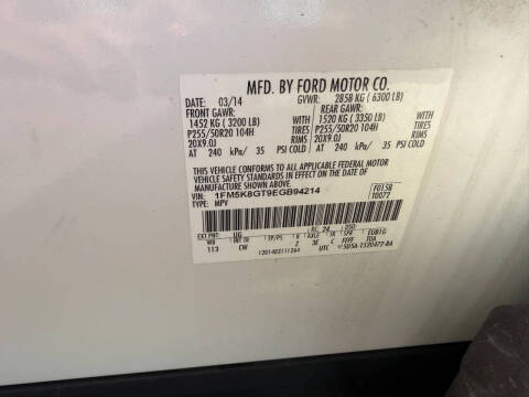 2014 Ford Explorer Sport