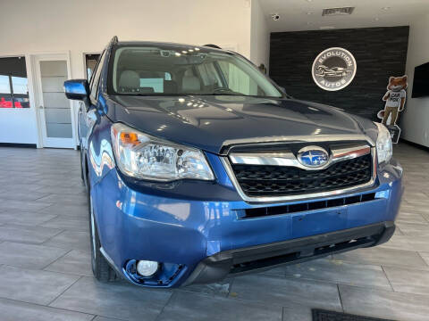 2015 Subaru Forester for sale at Evolution Autos in Whiteland IN