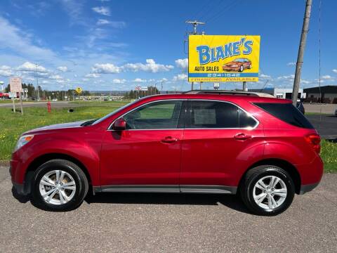 2013 Chevrolet Equinox for sale at Blake's Auto Sales LLC in Rice Lake WI