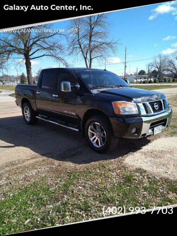 2012 Nissan Titan for sale at Galaxy Auto Center, Inc. in Genoa NE