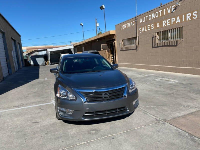 2015 Nissan Altima for sale at CONTRACT AUTOMOTIVE in Las Vegas NV